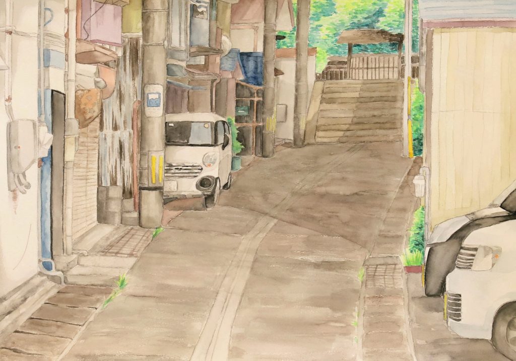 「宮島小路」栄中学校　２年　笹川　凜